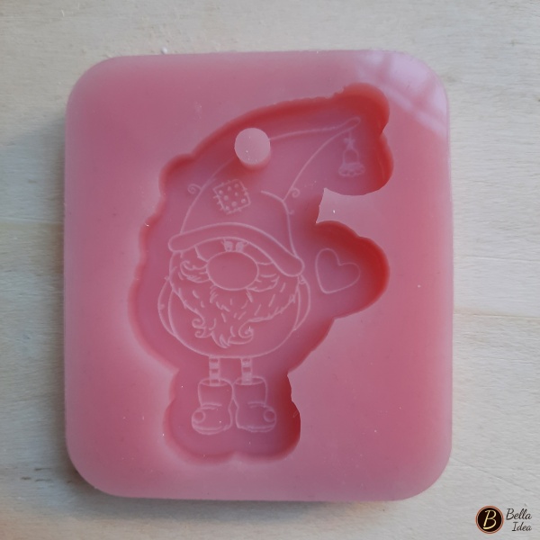 Stampo in silicone gnomo cuore
